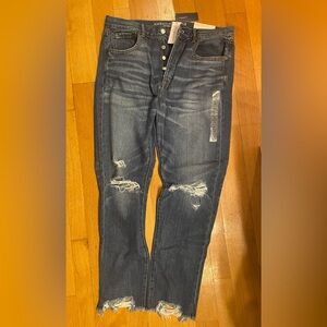 AE Hi-Rise Girlfriend Jeans